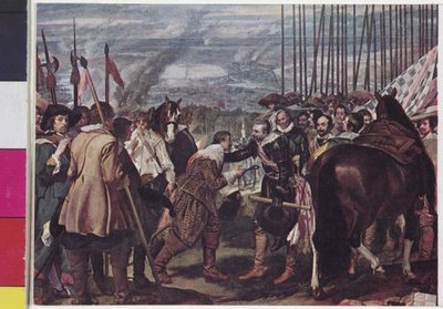 Poddanie Bredy 1625 Diego Velazquez autorstwa Diego Rodriguez de Silva y Velazquez