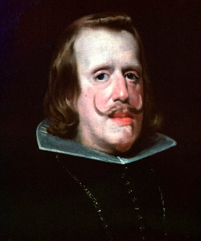 Obraz króla Hiszpanii Filipa IV, XVI wiek. autorstwa Diego Velasquez