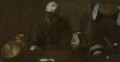 Scena kuchenna autorstwa Diego Velázquez
