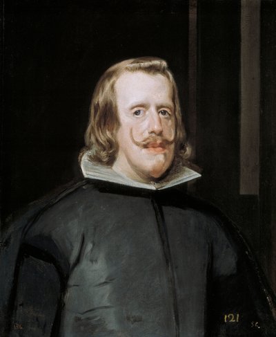 Portret Filipa IV Hiszpana, ok. 1930 r. 1653 autorstwa Diego Velázquez