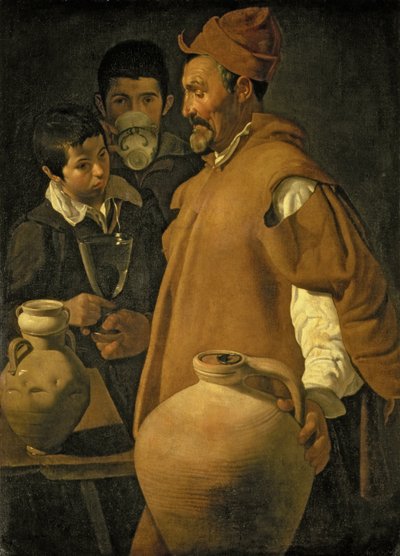 Sprzedawca wody z Sewilli, ok. 1620 autorstwa Diego Velázquez