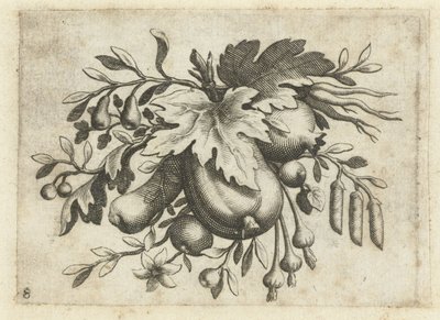 Festoen van Vrutten Mała książeczka z owocami przydatna w podróży (tytuł serii) autorstwa Dietrich Krüger (attributed to)