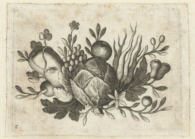Festoen van Vrutten Mała książeczka z owocami przydatna w podróży (tytuł serii) autorstwa Dietrich Krüger (attributed to)