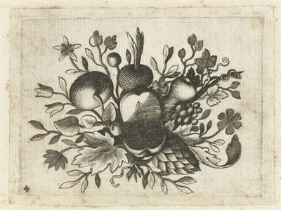 Festoen van Vrutten Mała książeczka z owocami przydatna w podróży (tytuł serii) autorstwa Dietrich Krüger (attributed to)