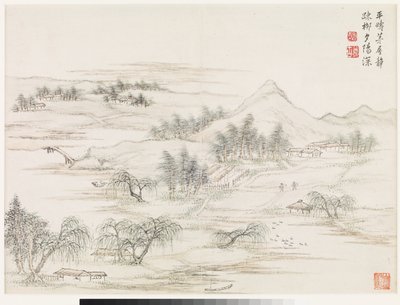 Krajobraz autorstwa Ding Huang