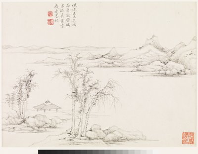 Krajobrazy według dawnych mistrzów autorstwa Ding Huang