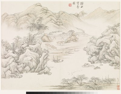 Krajobrazy według dawnych mistrzów autorstwa Ding Huang