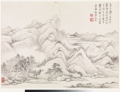 Krajobrazy według dawnych mistrzów autorstwa Ding Huang