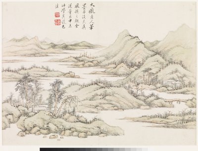 Krajobrazy według dawnych mistrzów autorstwa Ding Huang