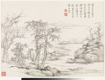 Krajobrazy według dawnych mistrzów autorstwa Ding Huang