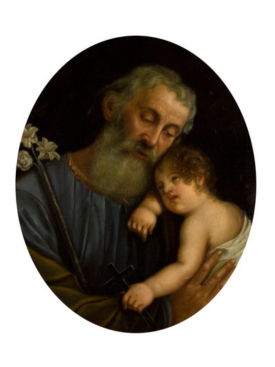 Józef i dziecko autorstwa Diodato Massimo