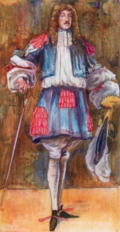 Człowiek czasów Karola II 1660-1685 autorstwa Dion Clayton Calthrop
