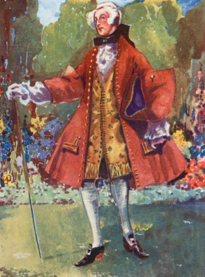 Człowiek czasów Jerzego II 1727-1760 autorstwa Dion Clayton Calthrop