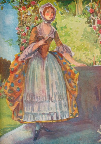 „Kobieta czasów Jerzego II”, 1907 autorstwa Dion Clayton Calthrop