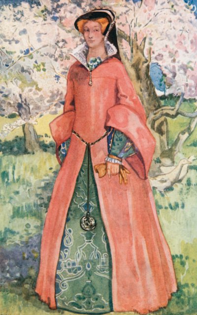 Kobieta czasu Maryi 1553-1558 autorstwa Dion Clayton Calthrop