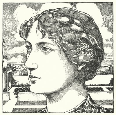 Dobra ciotka (rycina) autorstwa Dion Clayton Calthrop