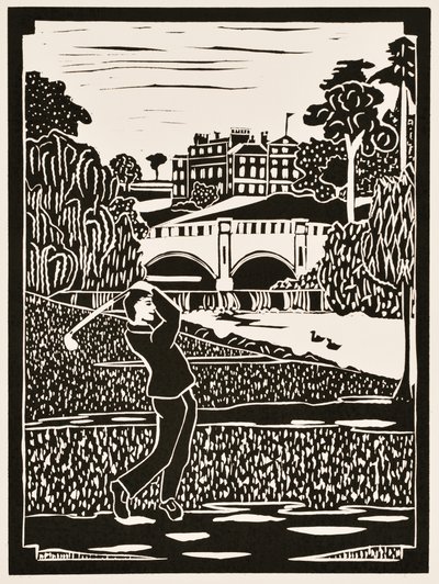 Miesiące roku: Lipiec, 2012 (linoryt) autorstwa Dione Verulam