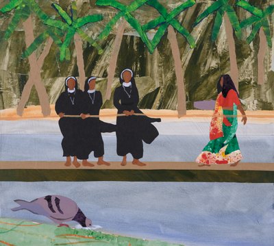 Duchowość i doczesność (kolaż) autorstwa Dione Verulam