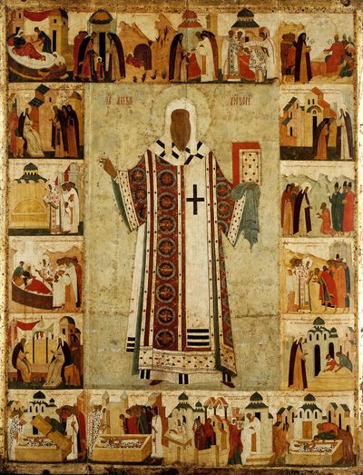 Rosyjski: "Metropolita Alexis" Metropolita Alexis autorstwa Dionisius
