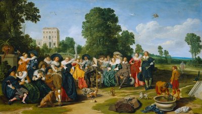 Fête champêtre autorstwa Dirck Hals