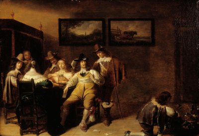 Die Kartenspieler autorstwa Dirck Hals