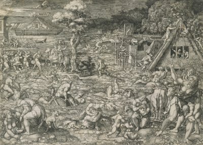 Potop, 1544. autorstwa Dirck Vellert