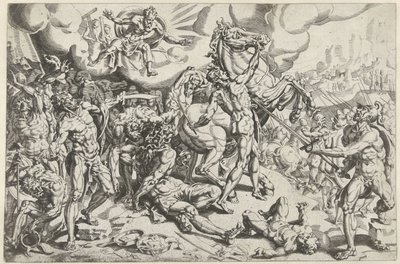 Nawrócenie Pawła autorstwa Dirck Volckertsz. Coornhert (attributed to)
