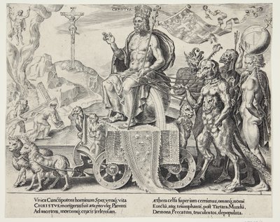 Triumf Chrystusa autorstwa Dirck Volckertsz. Coornhert