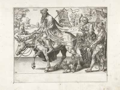 Triumf Tobiasza Triumf cierpliwości (tytuł serii) Patientiae Trivmphvs (tytuł serii) autorstwa Dirck Volckertsz. Coornhert