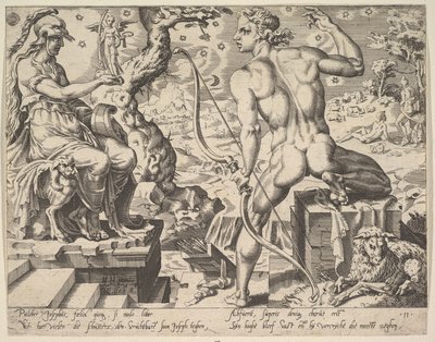 Józef, z cyklu Dwunastu patriarchów, 1550. autorstwa Dirck Volkertsen Coornhert