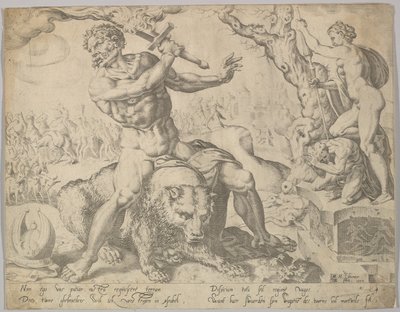 Levi, z serii Dwunastu patriarchów, 1550. autorstwa Dirck Volkertsen Coornhert