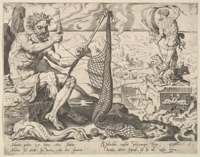 Zebulun z serii Dwunastu Patriarchów, 1550. autorstwa Dirck Volkertsen Coornhert