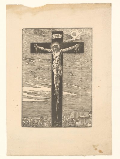 Chrystus na krzyżu autorstwa Dirck de Bray