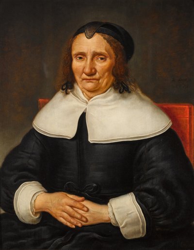 Portret nieznanej kobiety autorstwa Dirk Druyf