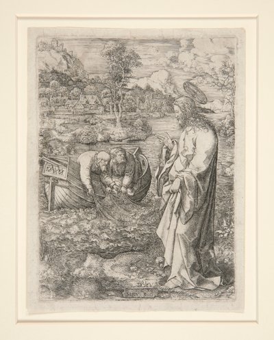 Powołanie św. Piotra i Andrzeja autorstwa Dirk Jacobsz Vellert