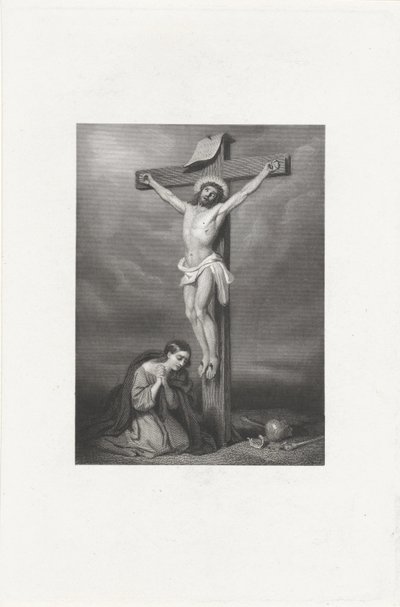 Maria Magdalena pod krzyżem autorstwa Dirk Jurriaan Sluyter