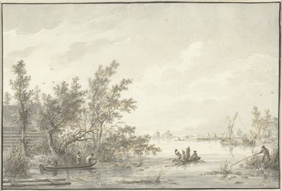 Riverscape autorstwa Dirk Langendijk