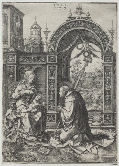 Wizja św. Bernarda autorstwa Dirk Vellert