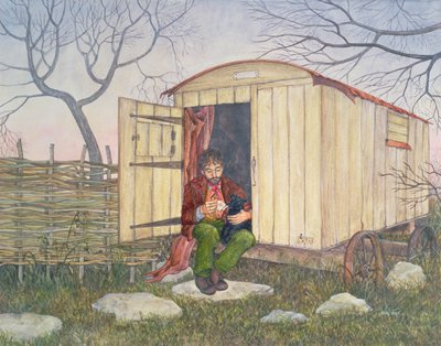 The Shepherds Hut, z dala od szalonego tłumu, Thomas Hardy autorstwa Ditz