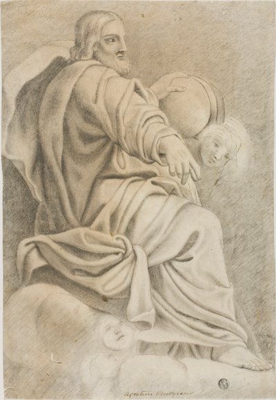 Siedzący Chrystus autorstwa Domenichino