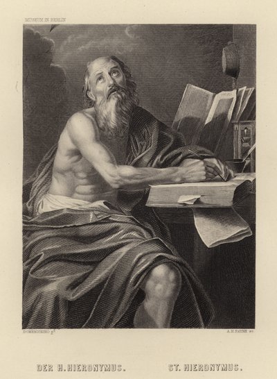 Święty Jerome autorstwa Domenichino