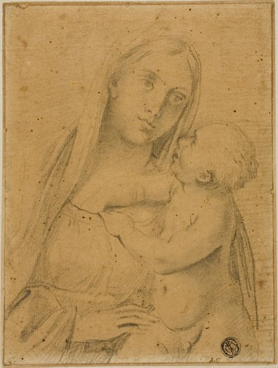 Dziewica i Dziecko autorstwa Domenichino