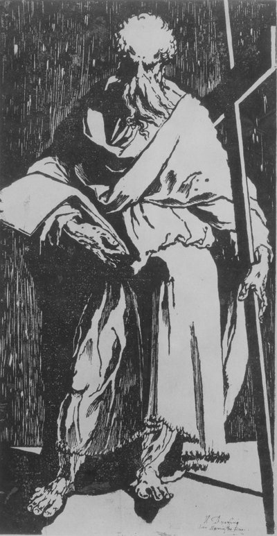 Św. Filip, ok. 1540-1550. autorstwa Domenico Beccafumi