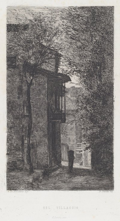 W wiosce [W wiosce] autorstwa Domenico Casella, after Serafin de Avendano