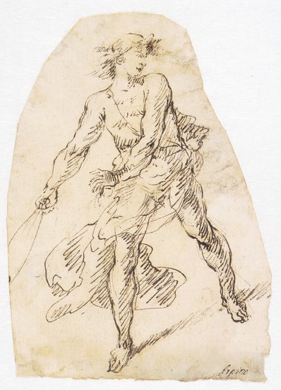 Duński: David z procą autorstwa Domenico Gargiulo
