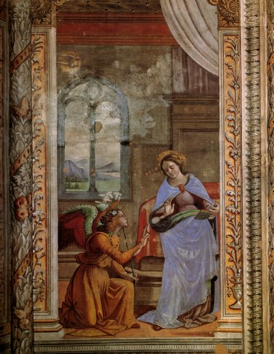 Zwiastowanie autorstwa Domenico Ghirlandaio