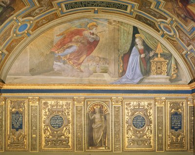 Zwiastowanie autorstwa Domenico Ghirlandaio
