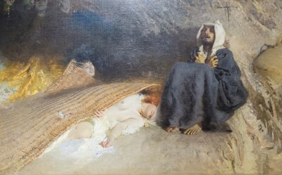 Pokusy świętego Antoniego autorstwa Domenico Morelli
