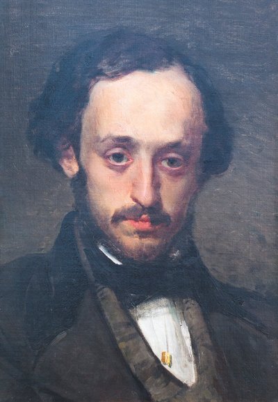Pasquale Villari jako młody człowiek autorstwa Domenico Morelli