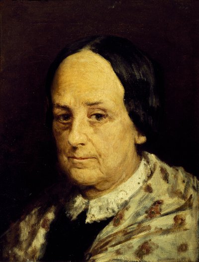 Portret Luisy Ruggeri, autorstwa Domenico Morelli (1823-1901) autorstwa Domenico Morelli
